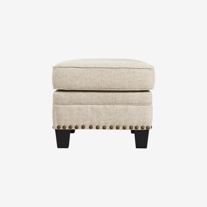 1560214 Claredon Accent Ottoman - Beige | Signature Design By Ashley