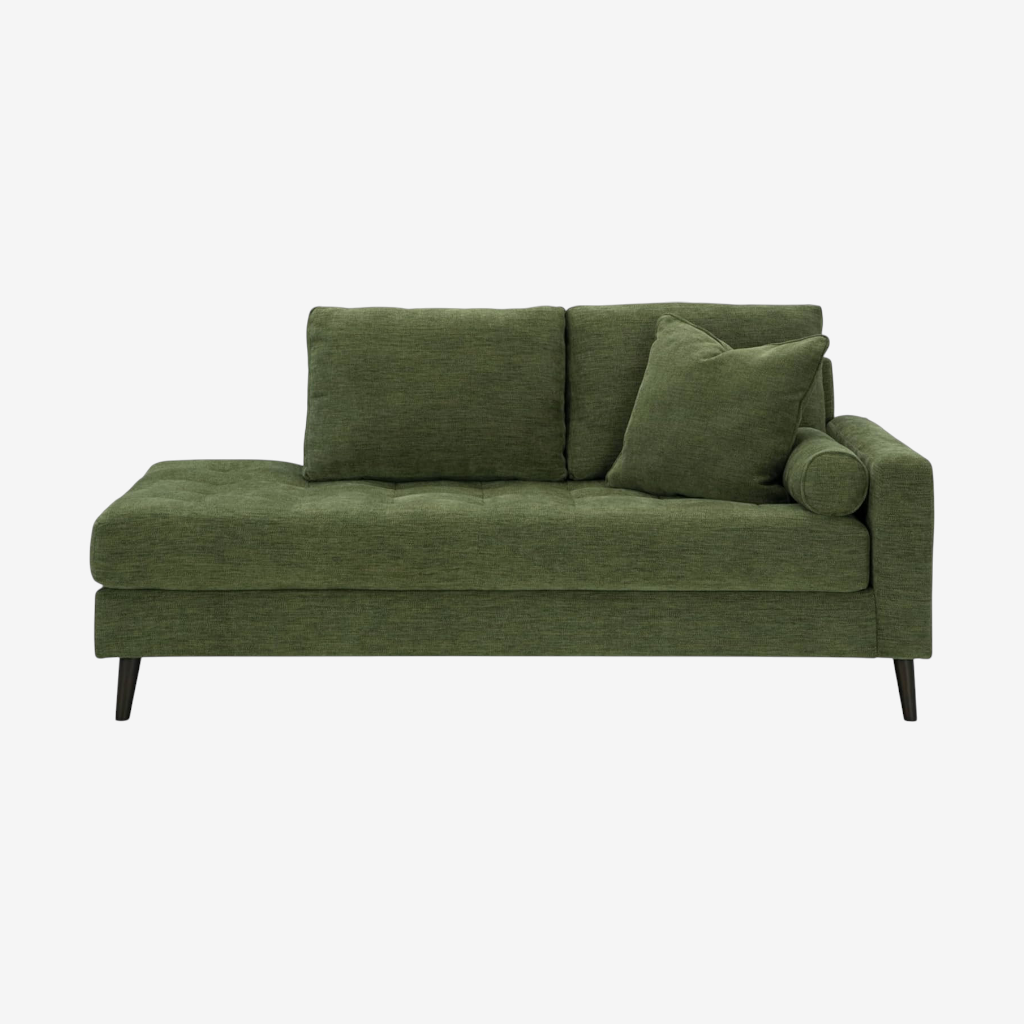 2610717 Bixler RAF Corner Chaise - Olive | Signature Design By Ashley