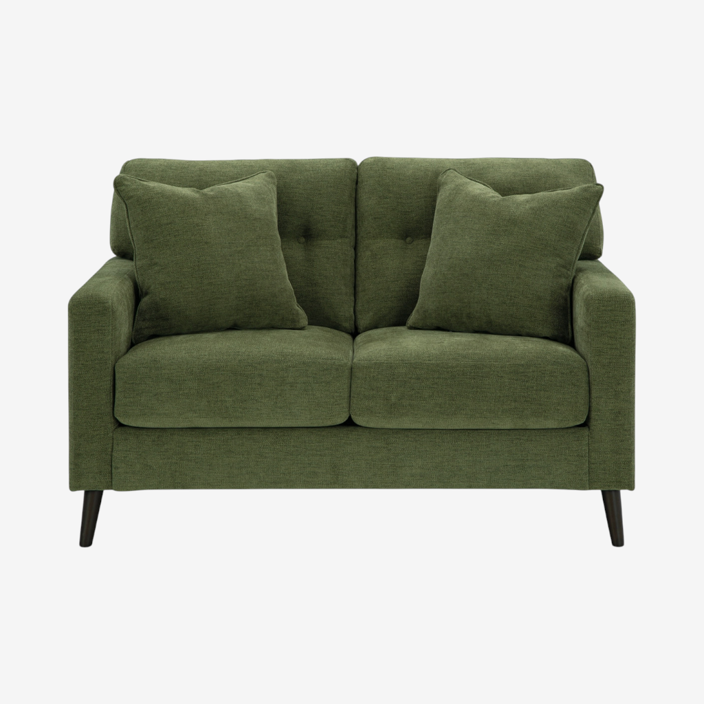 2610735 Bixler Fabric Loveseat - Olive | Signature Design By Ashley