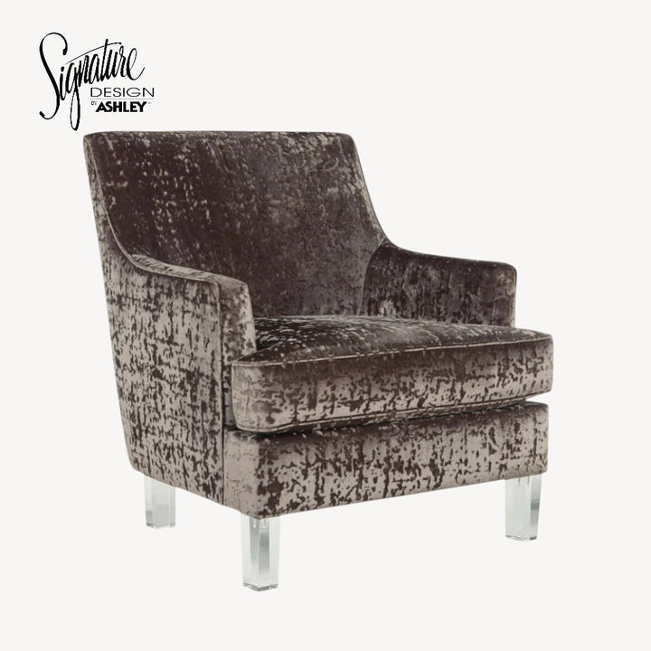 A3000106 Gloriann Accent Chair - Charcoal | Signature Design By Ashley