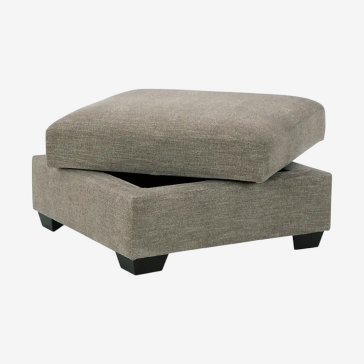 1530511 Creswell Ottoman With Storage - Stone | Signature Design By Ashley