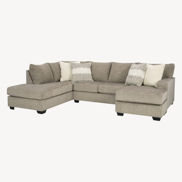 15305S2 Creswell 2-Piece Sectional Sofa - Stone | Signature Design By Ashley