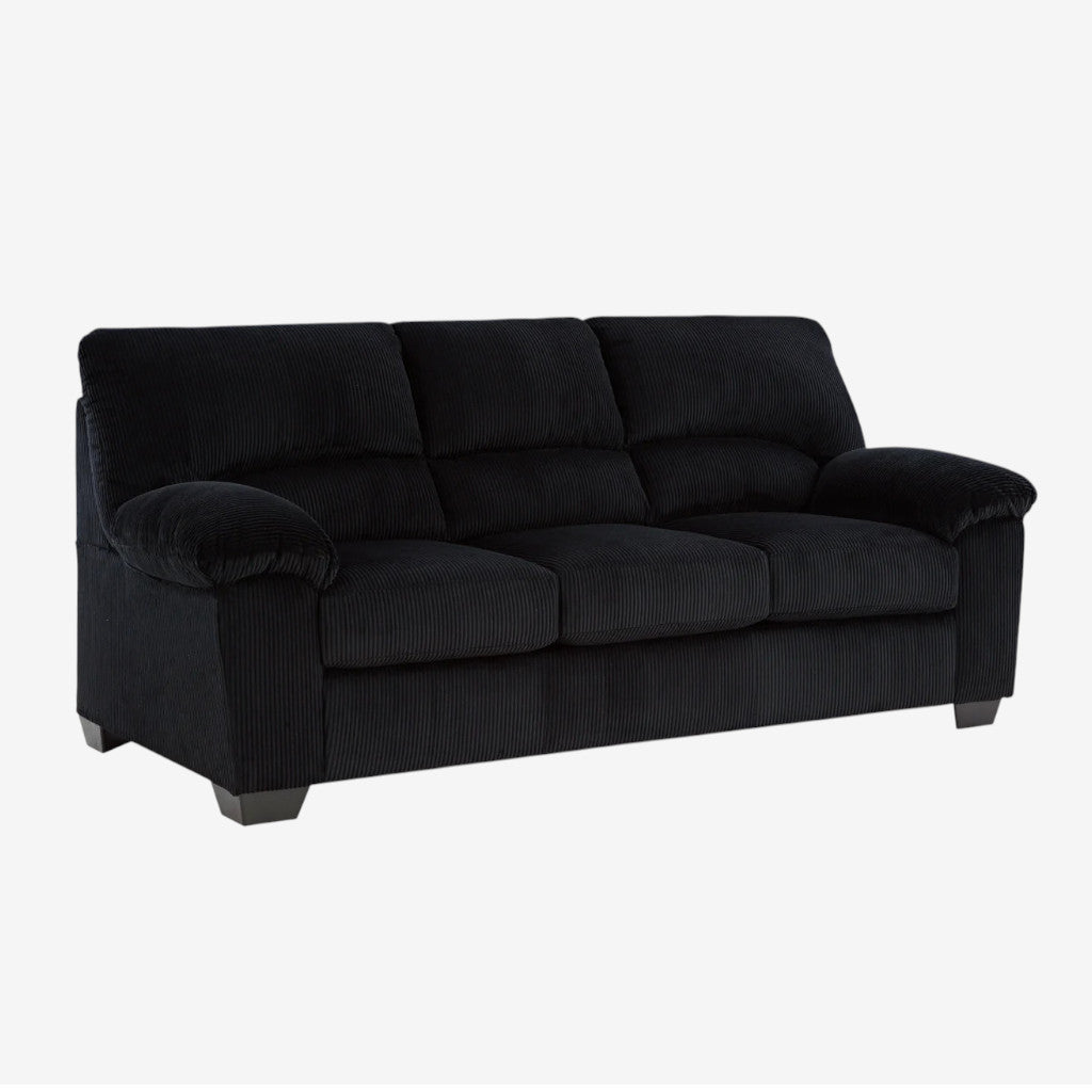 2420438 SimpleJoy Fabric Sofa - Onyx | Signature Design By Ashley