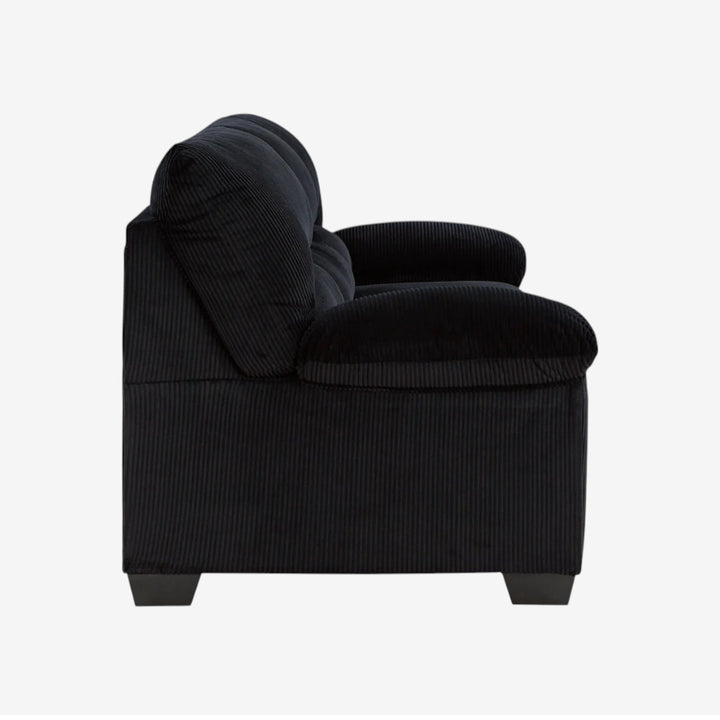 2420438 SimpleJoy Fabric Sofa - Onyx | Signature Design By Ashley
