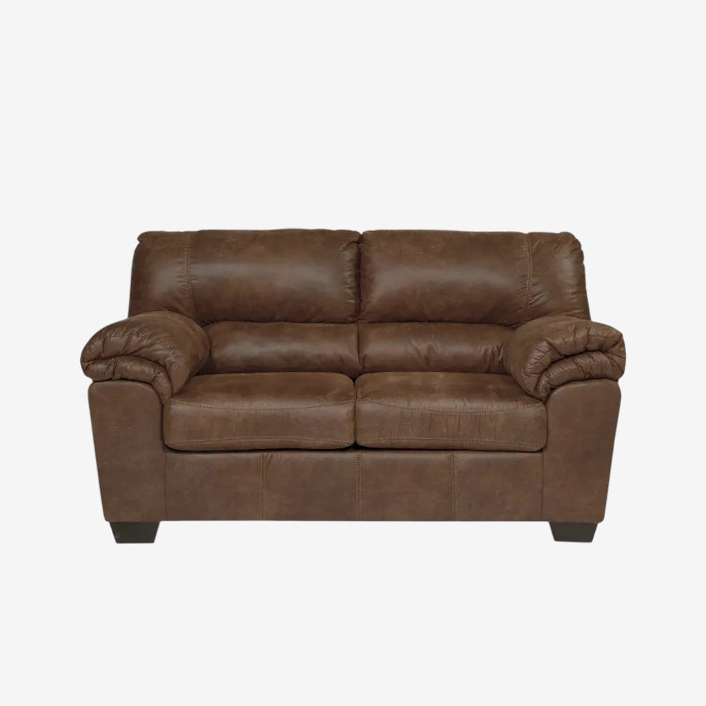 1202035 Bladen Leather Loveseat - Coffee | Signature Design By Ashley