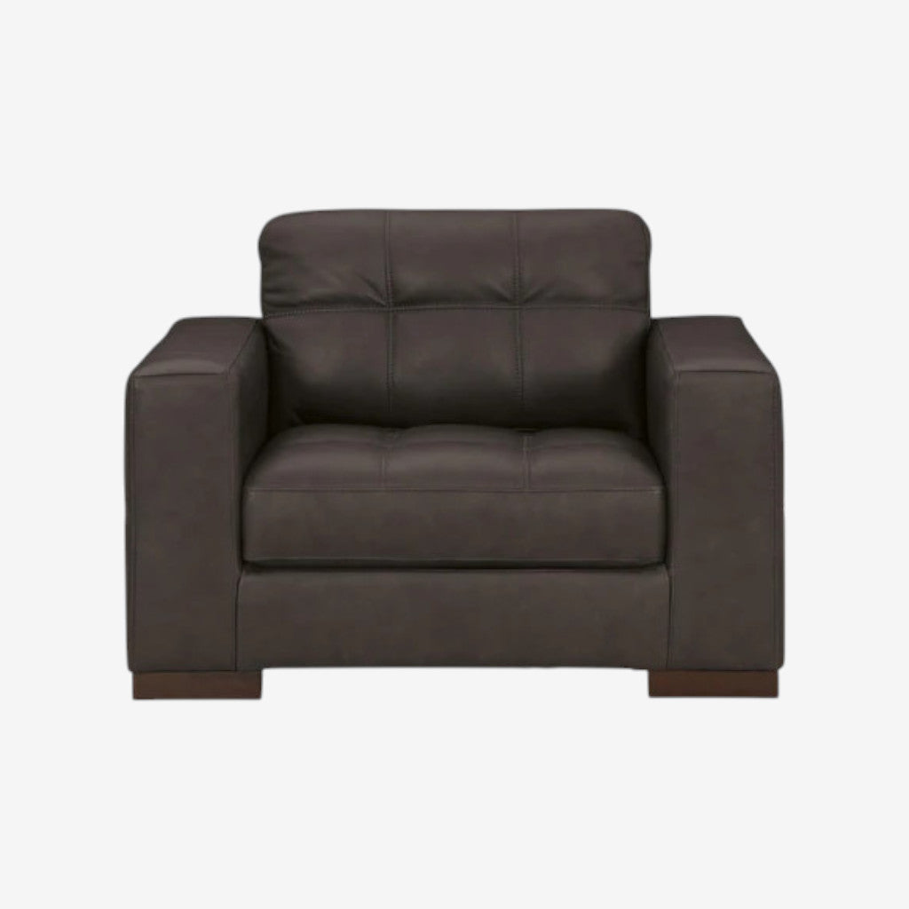 5650623C Luigi Leather Armchair - Thunder | Signature Design By Ashley