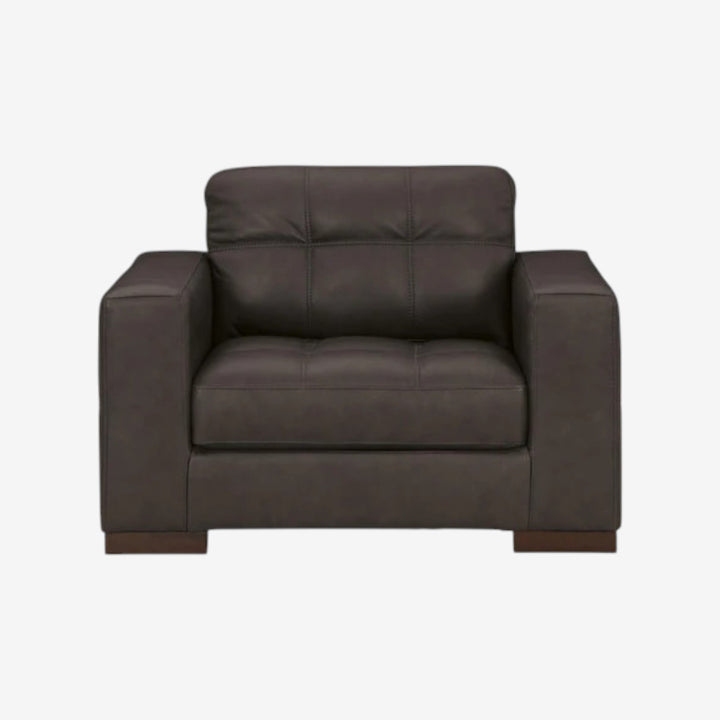 5650623C Luigi Leather Armchair - Thunder | Signature Design By Ashley
