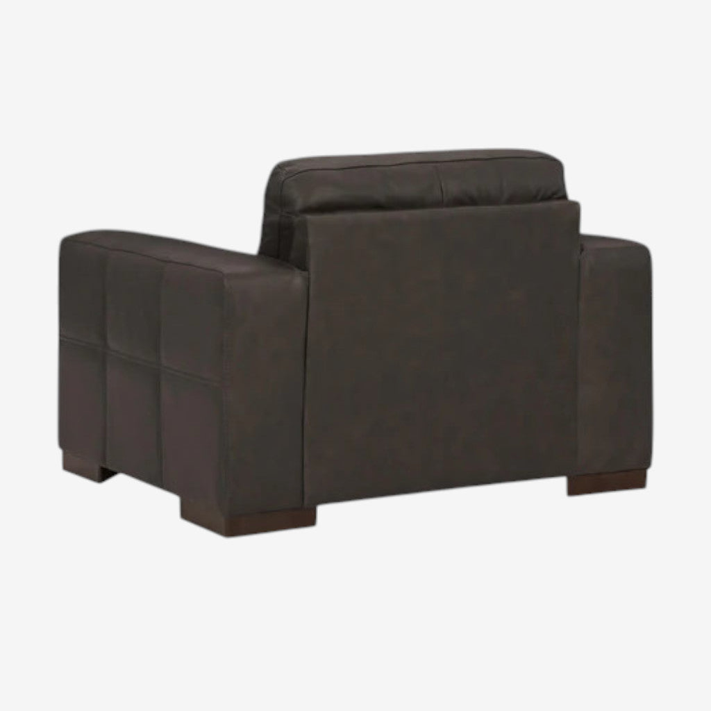 5650623C Luigi Leather Armchair - Thunder | Signature Design By Ashley