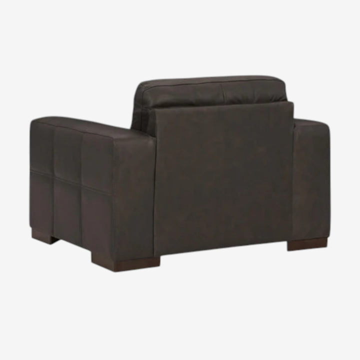 5650623C Luigi Leather Armchair - Thunder | Signature Design By Ashley