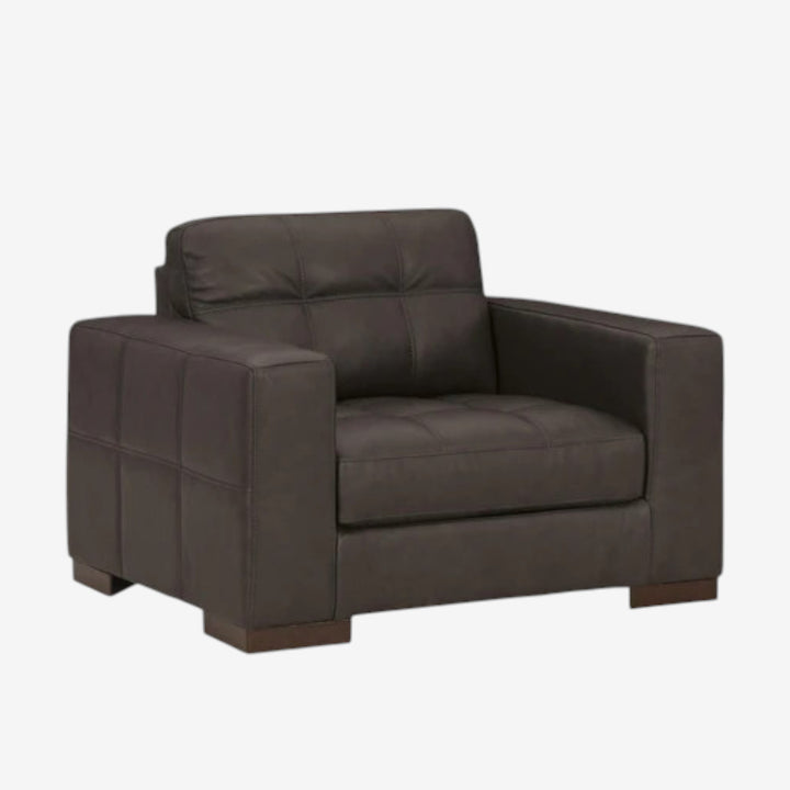 5650623C Luigi Leather Armchair - Thunder | Signature Design By Ashley
