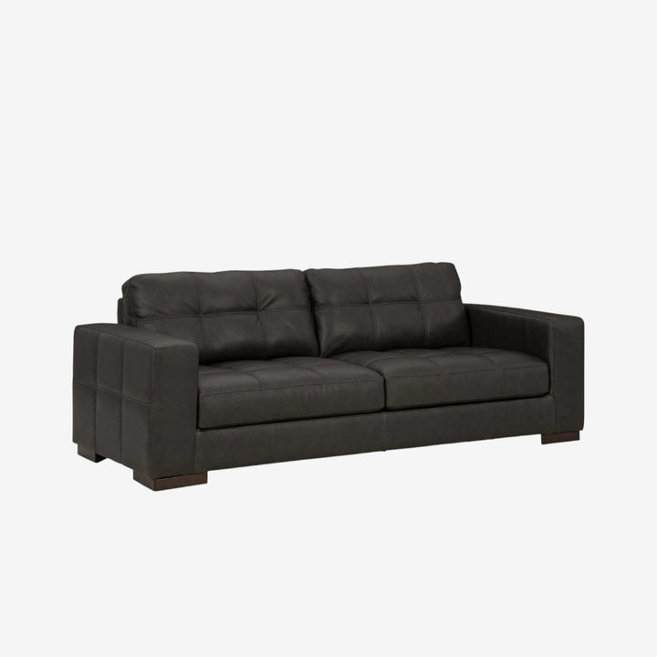 5650638C Luigi Leather Sofa - Thunder | Signature Design By Ashley