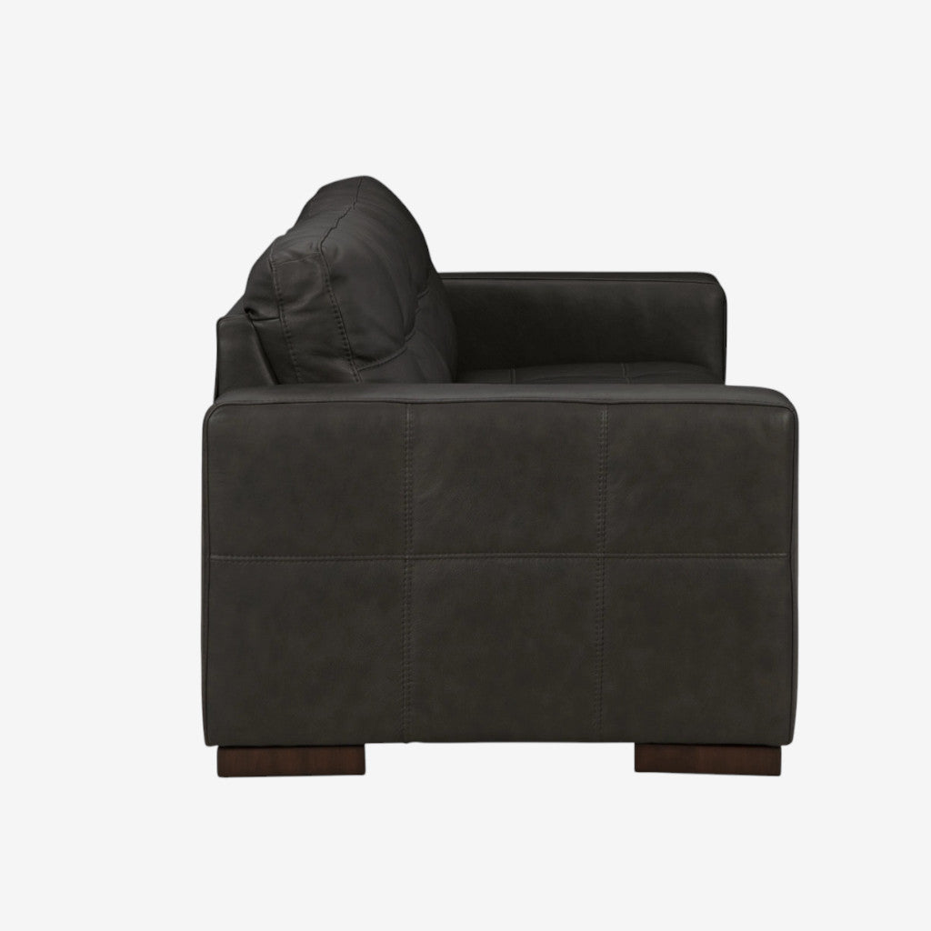 5650638C Luigi Leather Sofa - Thunder | Signature Design By Ashley