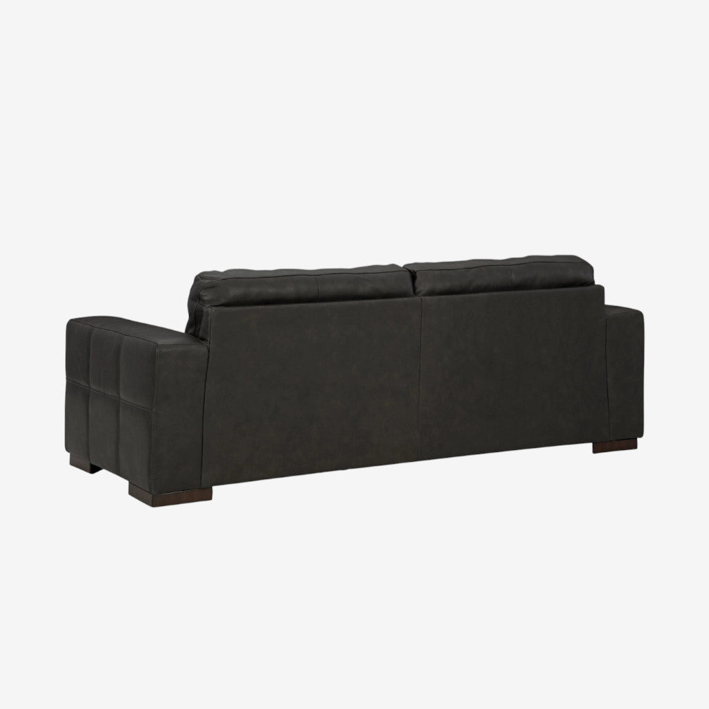 5650638C Luigi Leather Sofa - Thunder | Signature Design By Ashley