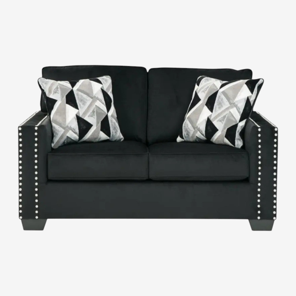1220635 Gleston Loveseat - Onyx | Signature Design By Ashley