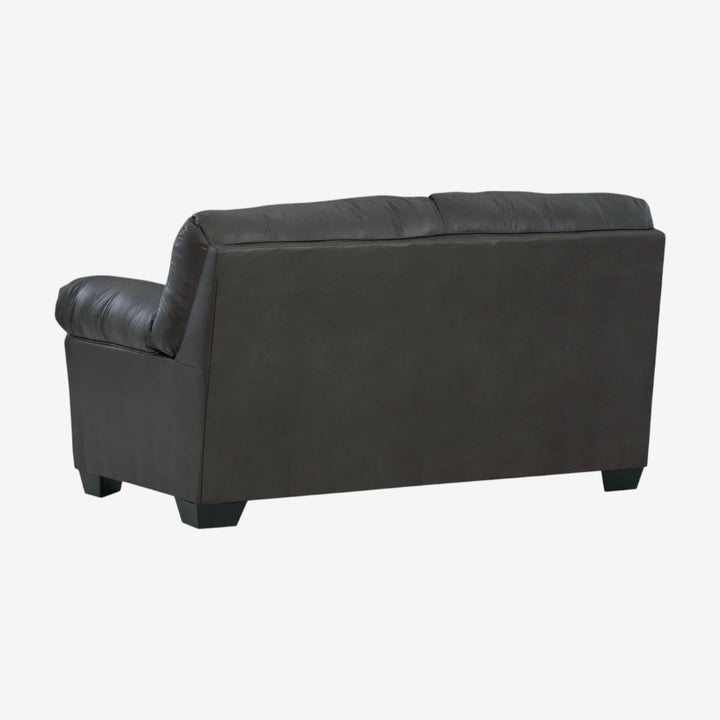 1202135 Bladen Leather Loveseat - Slate | Signature Design By Ashley