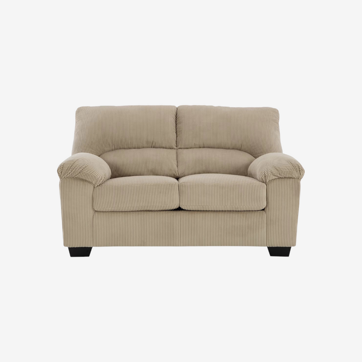 2420335 SimpleJoy Fabric Loveseat - Sand | Signature Design By Ashley