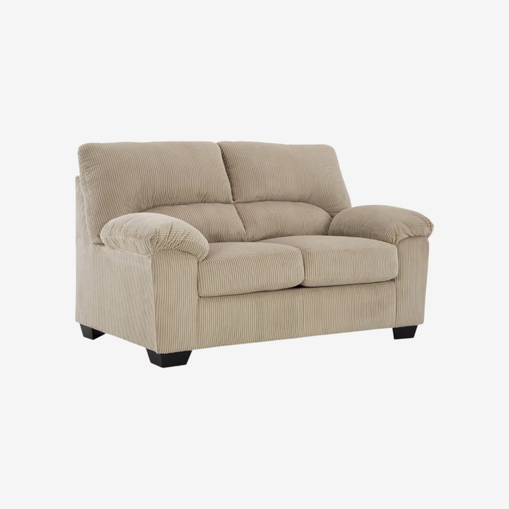 2420335 SimpleJoy Fabric Loveseat - Sand | Signature Design By Ashley