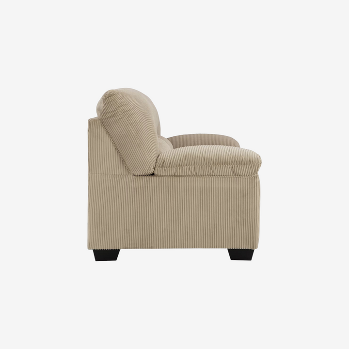 2420335 SimpleJoy Fabric Loveseat - Sand | Signature Design By Ashley