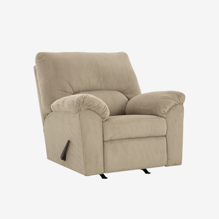2420325C SimpleJoy Rocker Recliner Chair - Sand | Signature Design By Ashley