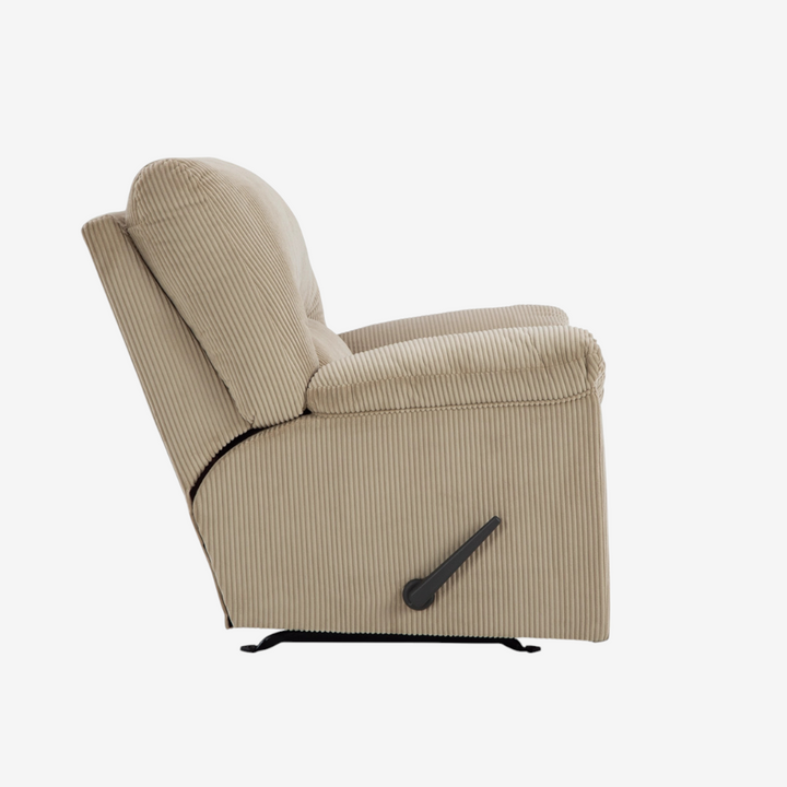 2420325C SimpleJoy Rocker Recliner Chair - Sand | Signature Design By Ashley