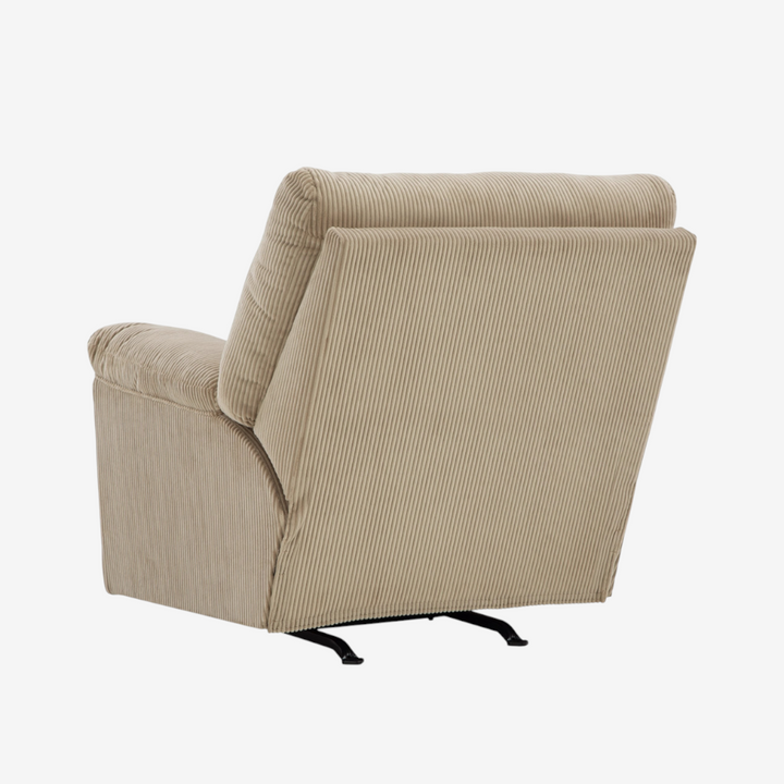 2420325C SimpleJoy Rocker Recliner Chair - Sand | Signature Design By Ashley