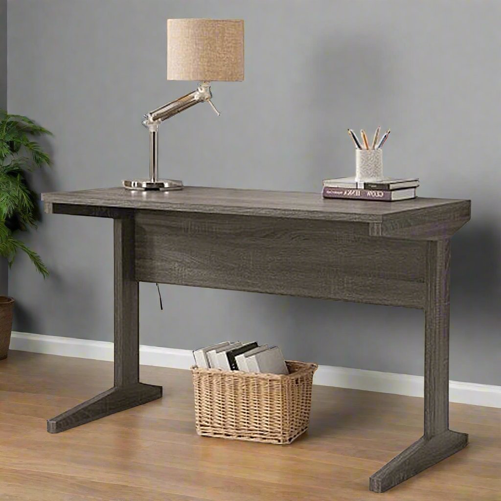 Vortex Writing Vortex Classic Computer/ Writing Desk In Striking Grey Finish – Cosmic ...