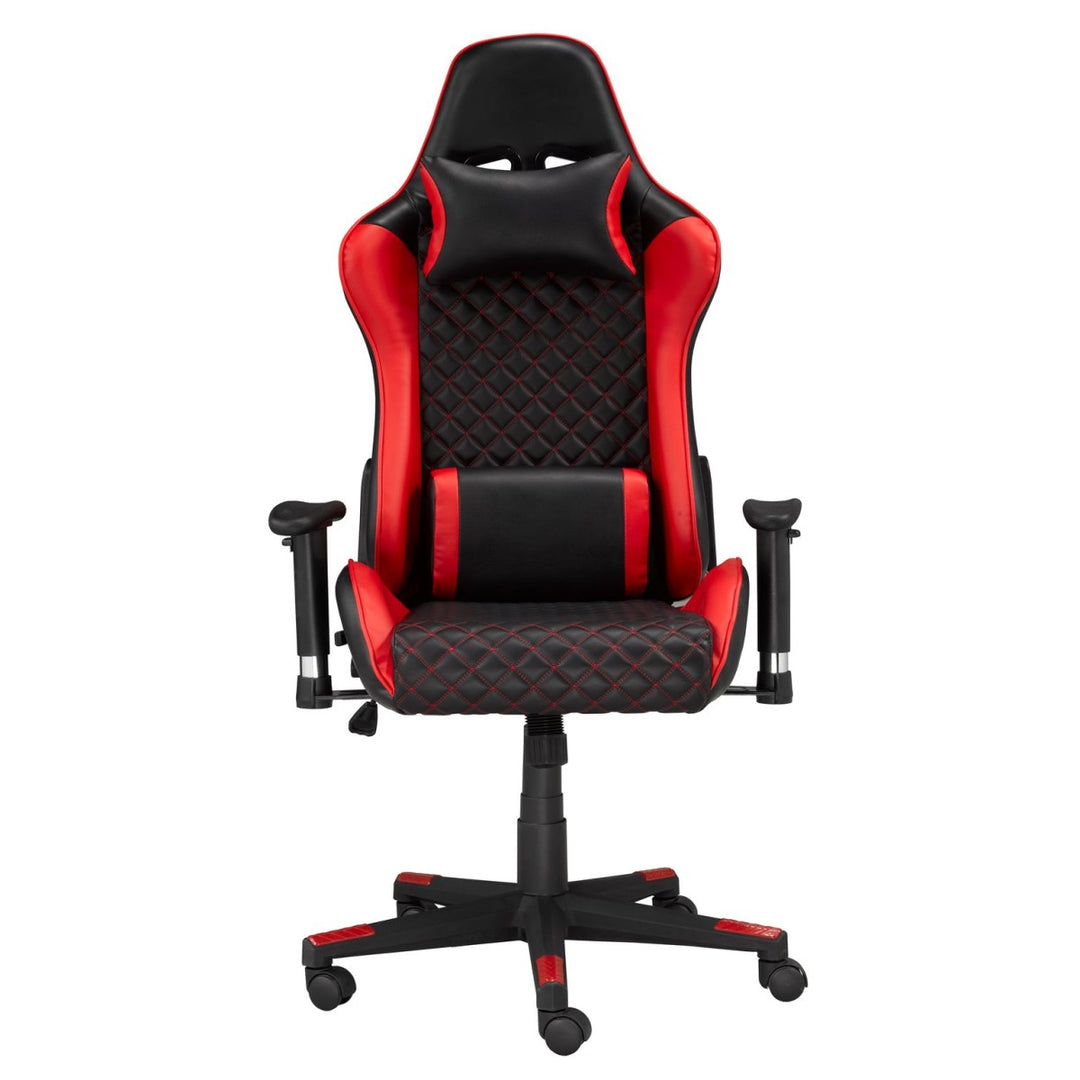 Violet Gaming Chair - Black/Red | 180-Degree Recline, Tilt Mechanism & Hydraulic Lift for Ultimate Comfort