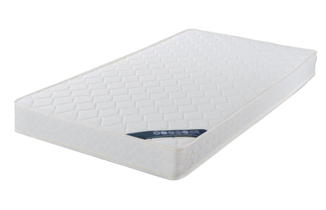 Wendy Platform Bed Frame With Cozy Mattress - Black