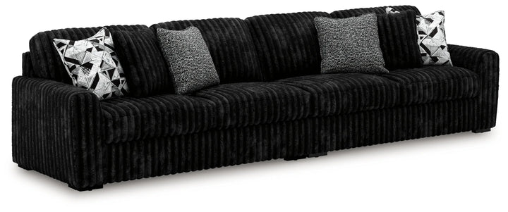 98103S7 Midnight-madness 2-Piece Sectional Sofa In Fabric Upholstery - Onyx | Signature Design By Ashley