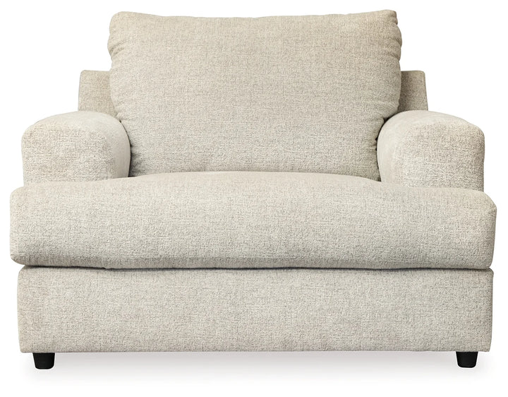9510423 Soletren Oversized Armchair In Fabric Upholstery - Stone | Signature Design By Ashley
