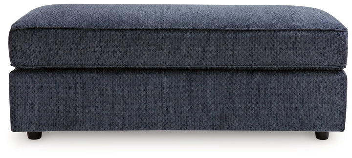 9530208 Albar Place Oversized Accent Ottoman In Fabric Upholstery - Cobalt | Signature Design By Ashley