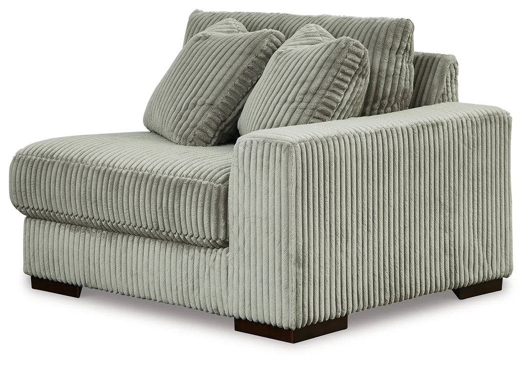 21105S17 Lindyn 4-Piece LAF Sectional Sofa in Fabric Upholstery - Fog | Signature Design by Ashley