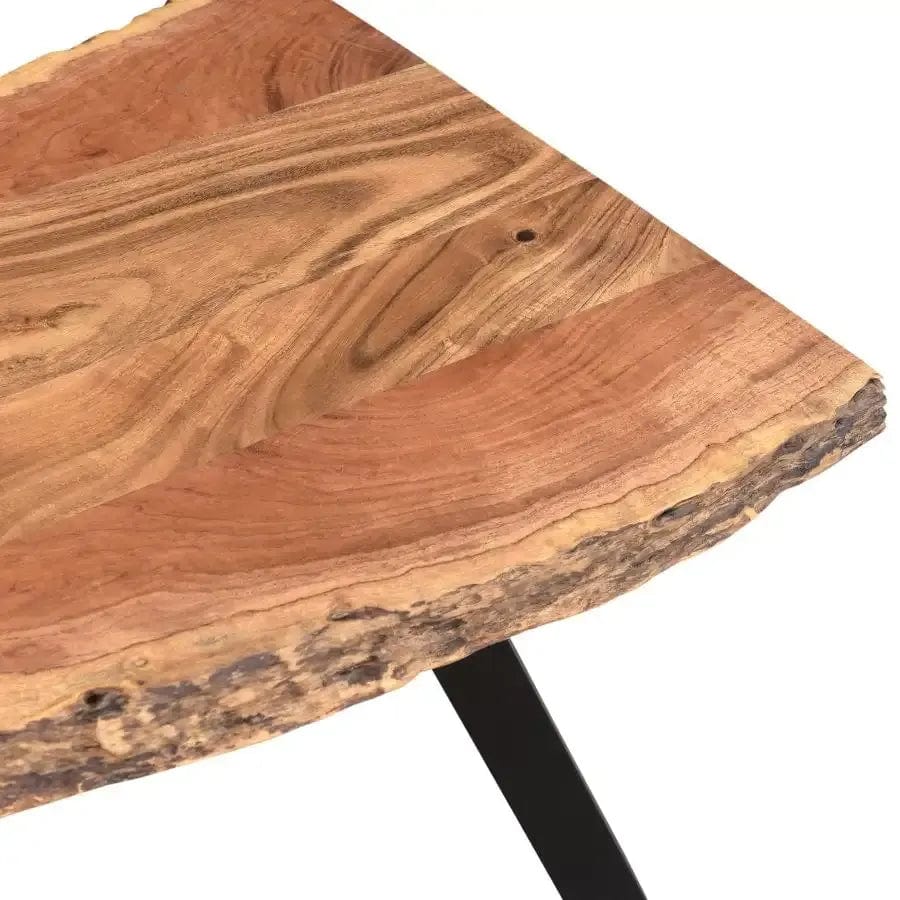 Virag Coffee Table in Natural and Black