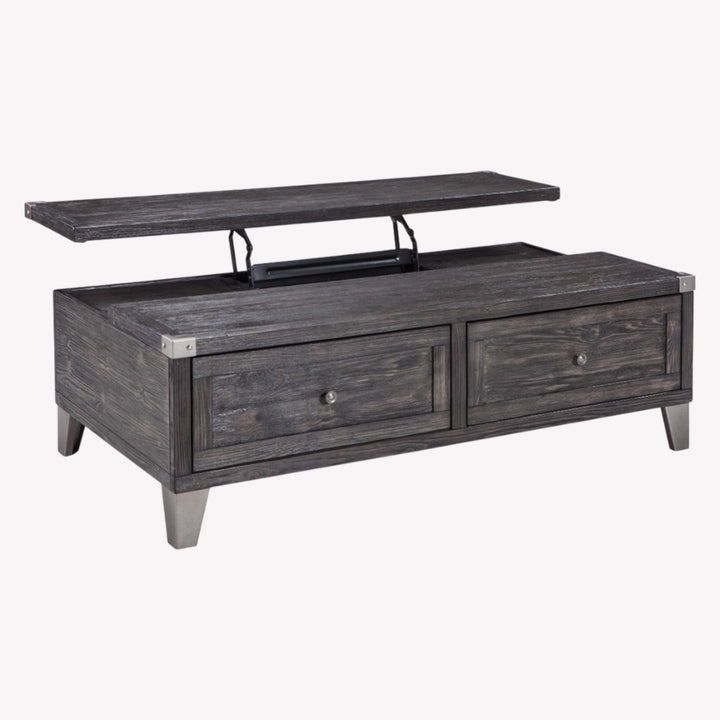 T901-9 Todoe Lift Top Coffee Table In Dark Grey Finish | Signature Design By Ashley