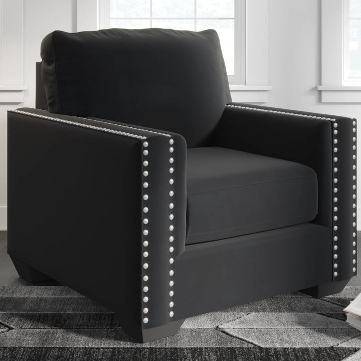 1220620 Gleston Arm Chair - Onyx | Signature Design By Ashley