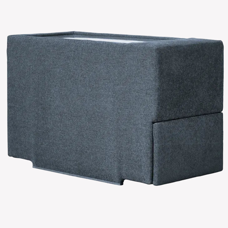 Modmax 6-Piece Fabric Sectional Sofa With Corner Chaise &amp; Storage Console - Ink | Signature Design By Ashley