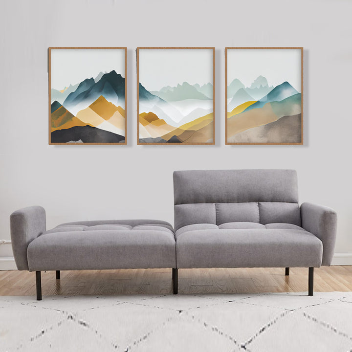Timothy Sleek & Stylish Sofa Bed In Epic Grey Finish