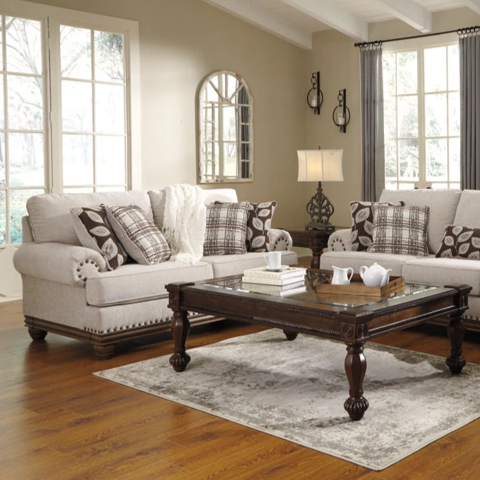 1510435 Harleson Fabric Loveseat - Wheat | Signature Design By Ashley
