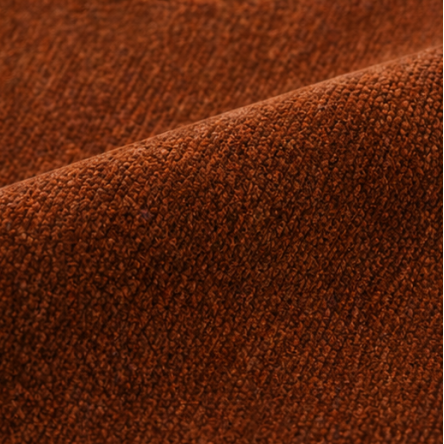 Zara Rust 2-Seater Loveseat In Fabric Upholstery