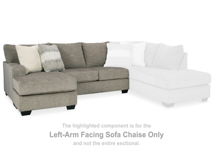 15305S1 Creswell 2-Piece Sectional Sofa - Stone | Signature Design By Ashley