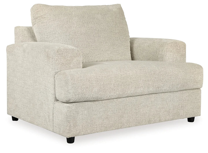 9510423 Soletren Oversized Armchair In Fabric Upholstery - Stone | Signature Design By Ashley