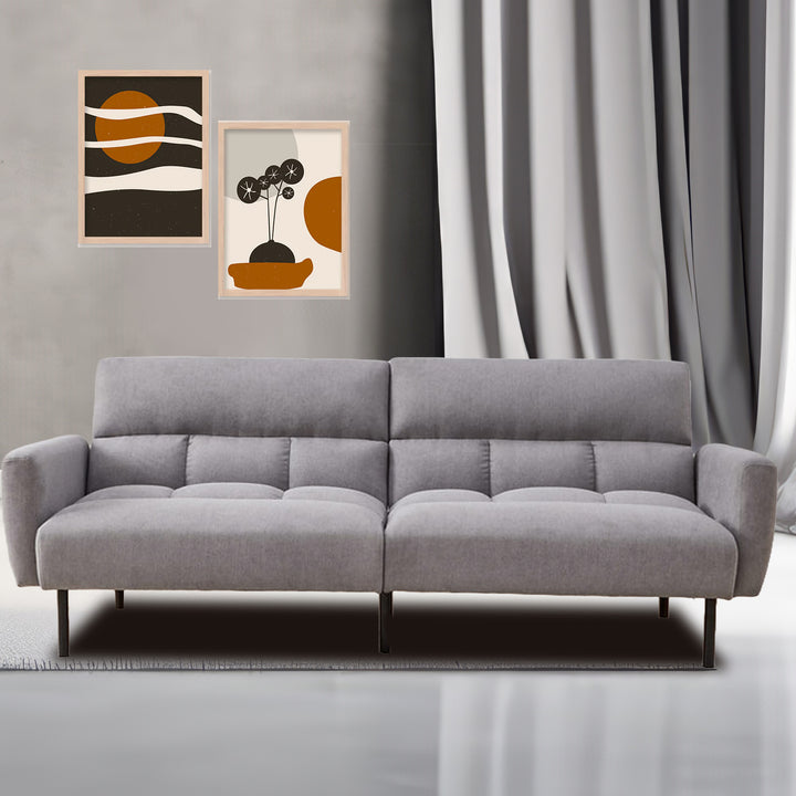 Timothy Sleek & Stylish Sofa Bed In Epic Grey Finish