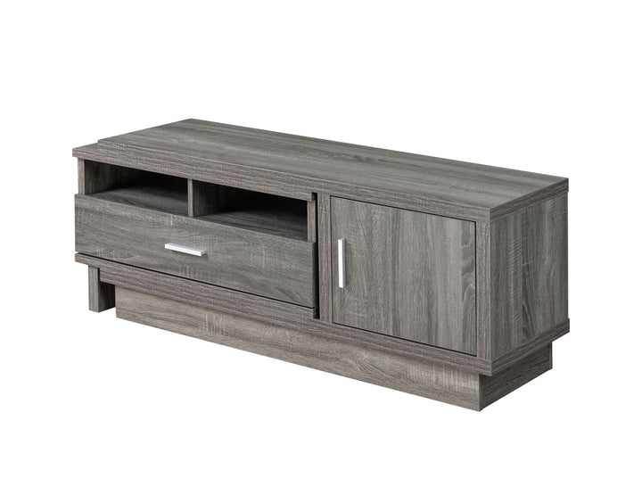 Aura 48" Expandable TV Stand With Storage Cabinets - Grey