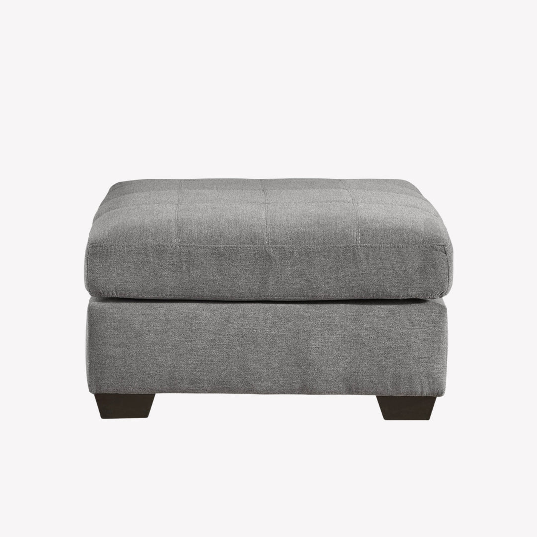 5530508 Marleton Oversized Accent Ottoman In Fabric Upholstery - Grey | Signature Design By Ashley