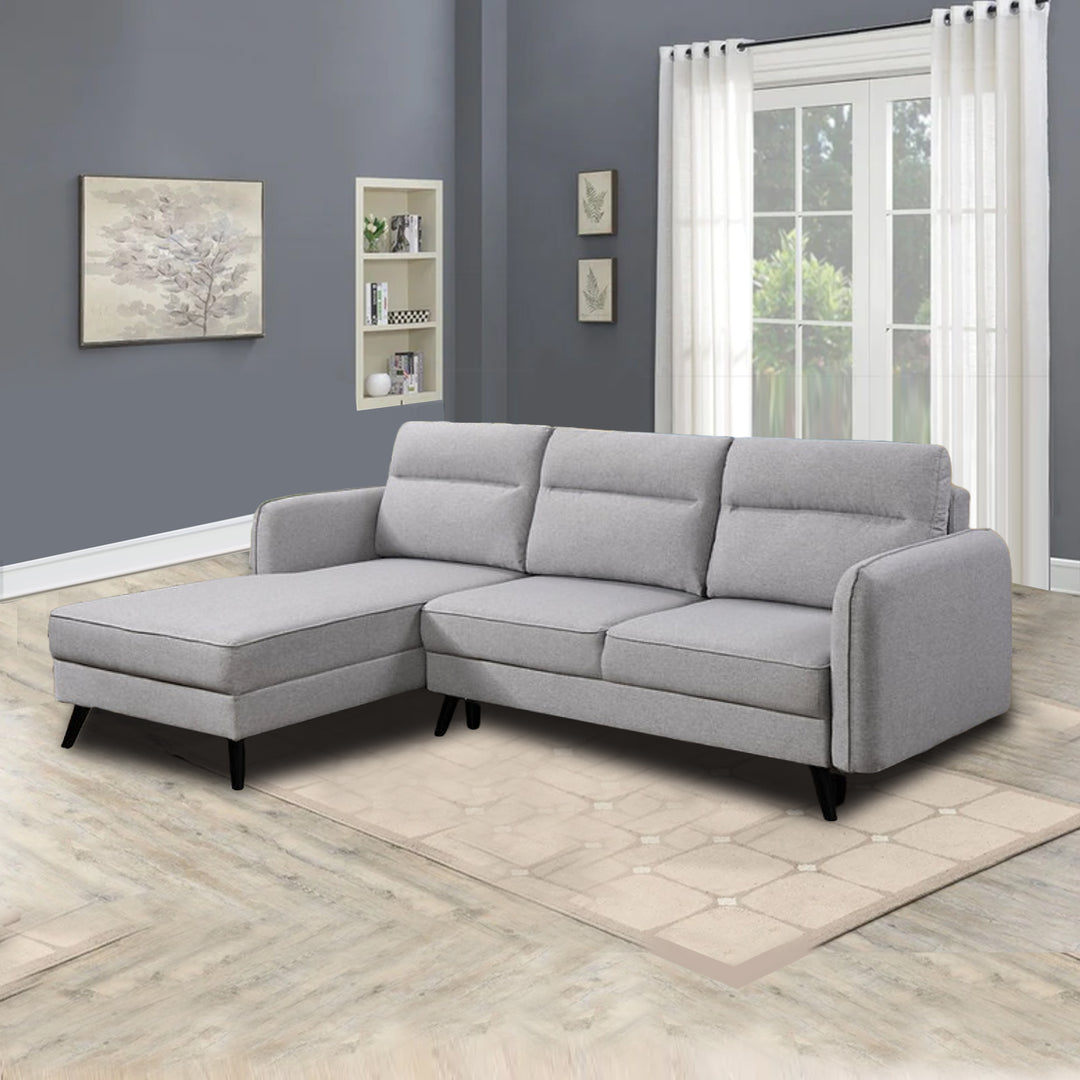 Tempting Grey Elegant and Comfortable Sofa Bed