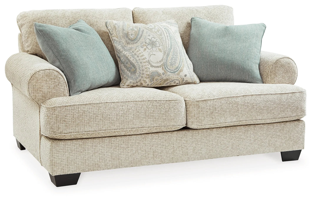 9620535 Monaghan Loveseat In Fabric Upholstery - Sandstone | Signature Design By Ashley