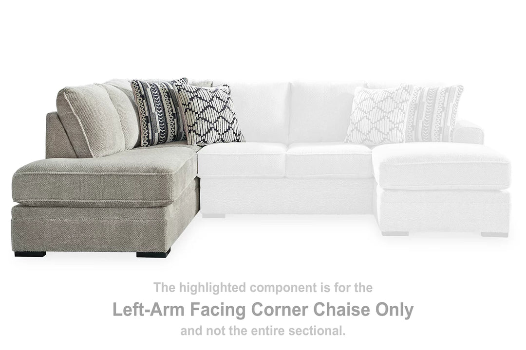 20502S2 Calnita 2-Piece Sectional With Chaise - Sisal | Signature Design By Ashley