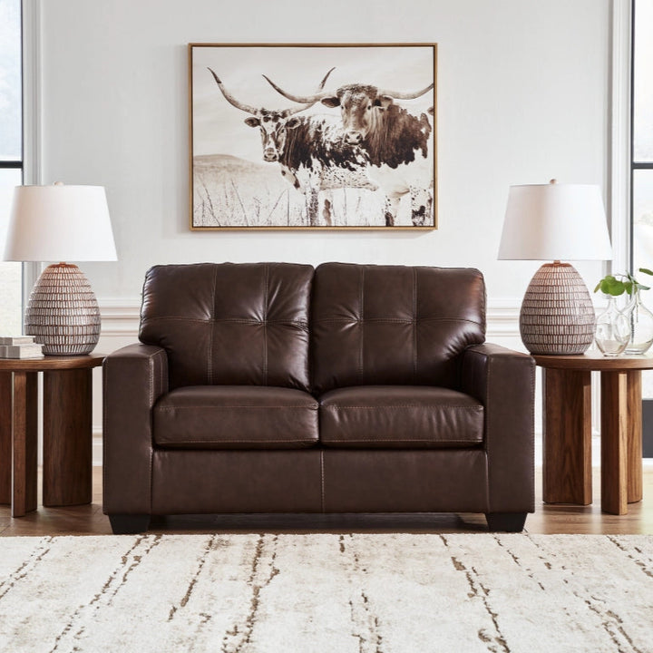 2170635C Santorine Loveseat - Dark Brown | Signature Design By Ashley