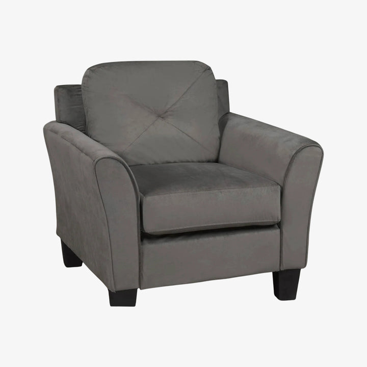 Hayden 3-Piece Classic Sofa Set With Fabric Upholstery - Grey