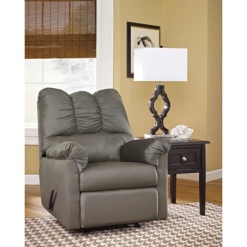 7500525 Darcy Rocker Recliner Chair In Fabric Upholstery - Cobblestone | Signature Design By Ashley